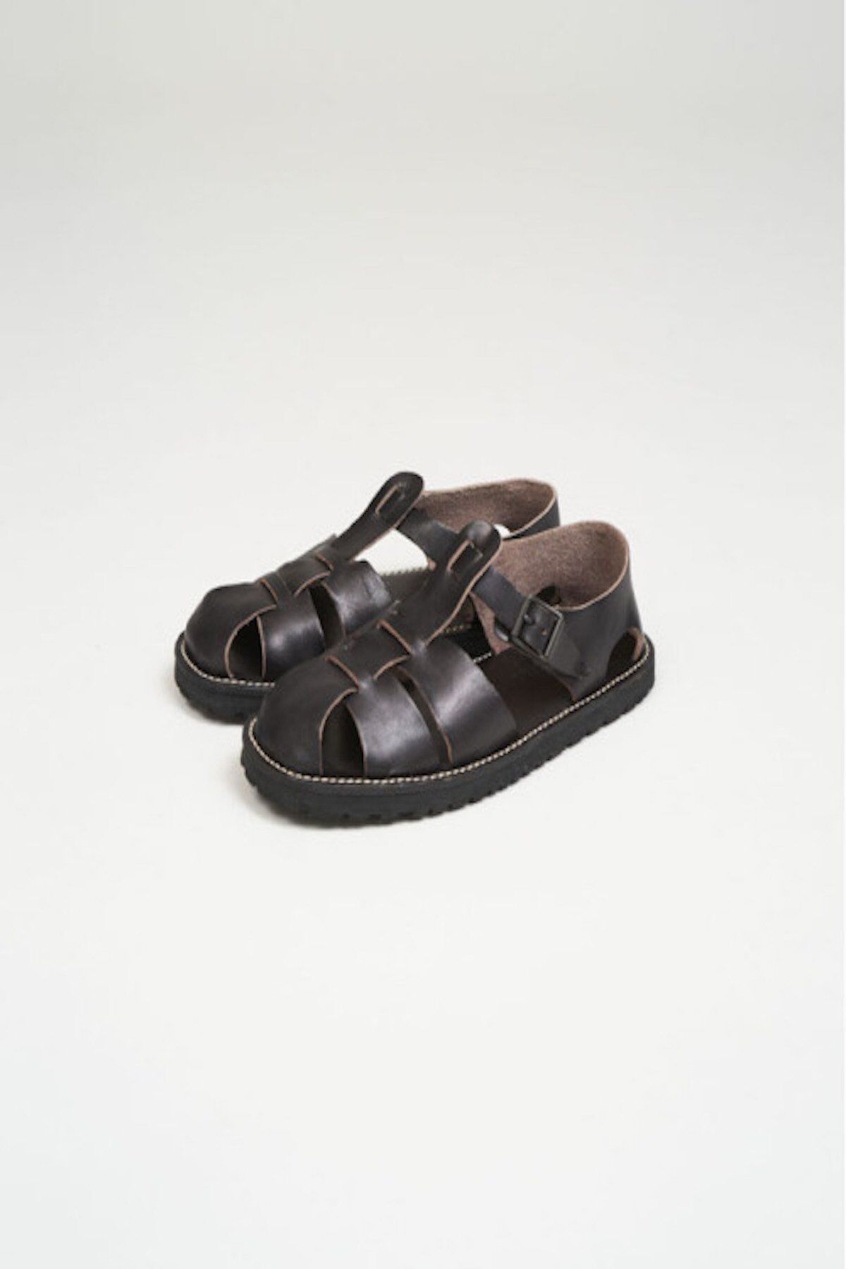Nigel Cabourn栃木レザー グルカサンダル 9㌅/27.0cm/ML fit=scale-down,w=1200