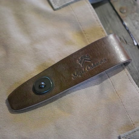 Nigel Cabourn, BUCKET BAG HALFTEX PEAT LABEL