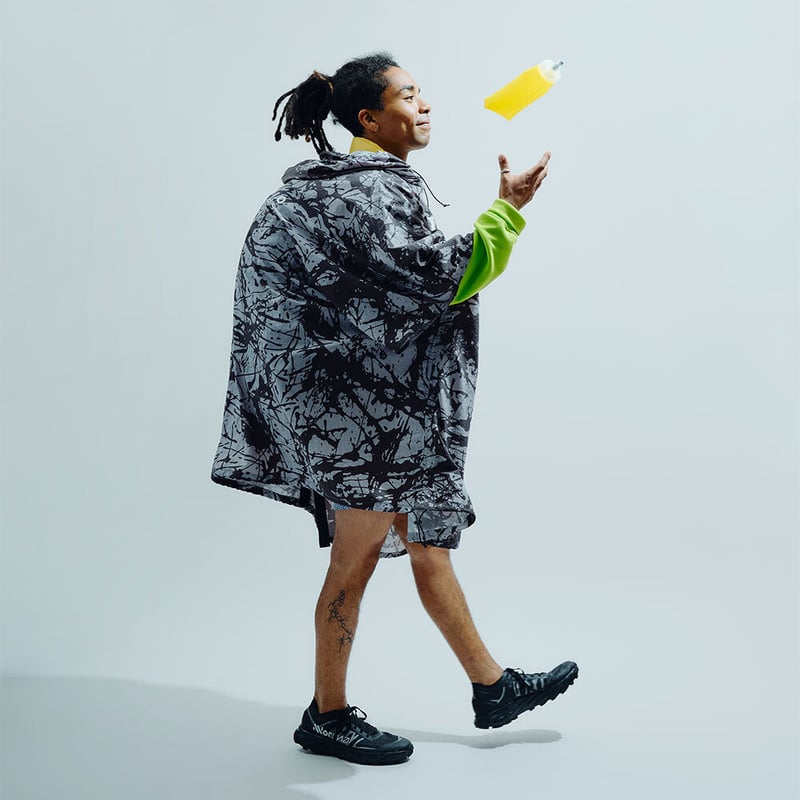 新品タグ付き　高級　メリノミンクEmpress Poncho ニュージランド製 SAIFUKU(サイフク) mino(みの) nico ストール ポンチョ 洗える 天竺