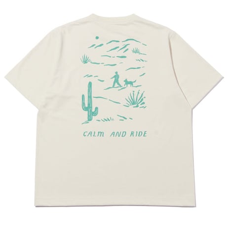 CALM AND RIDE, TRAVEL T-SHIRTS DESERT
