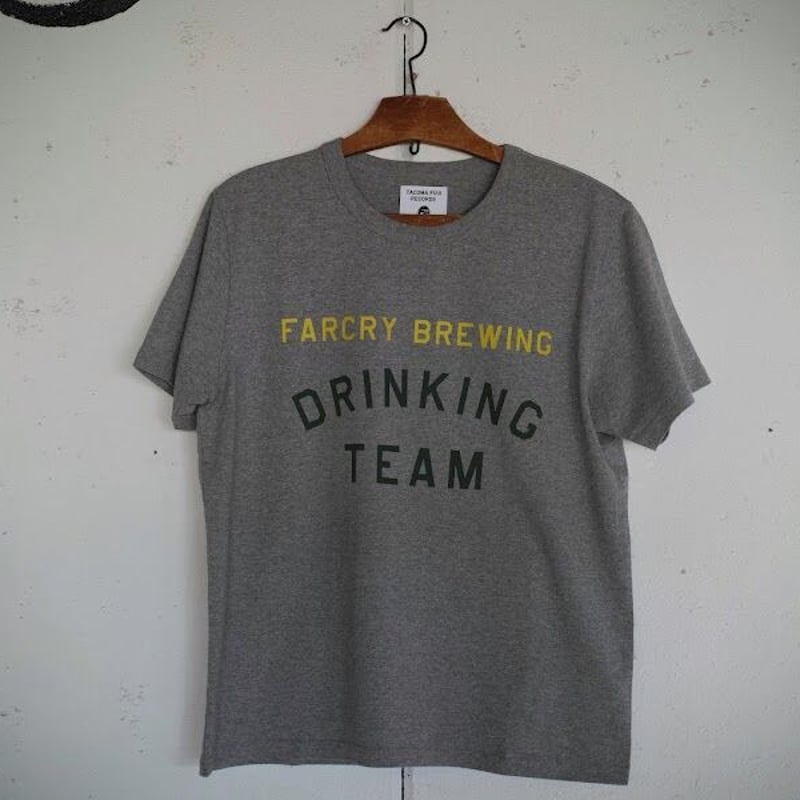 TACOMA FUJI RECORDS, FARCRY DRINKING TEAM TEE 2