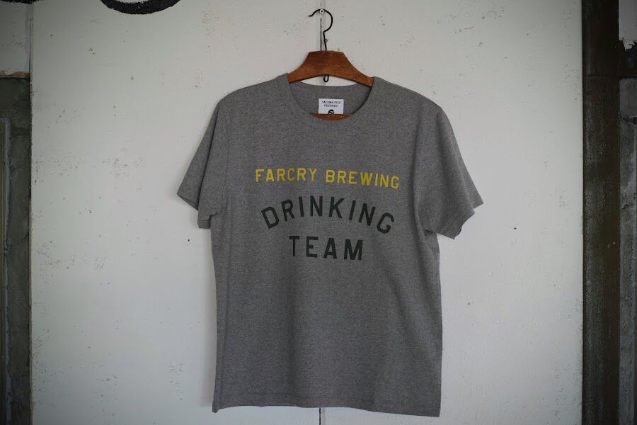 TACOMA FUJI RECORDS, FARCRY DRINKING TEAM TEE 2