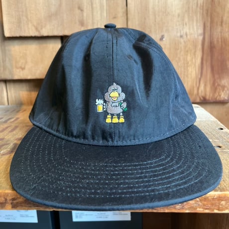 DUCKROW DEPART, DUCKROW 刺繍 FLAT.V CAP