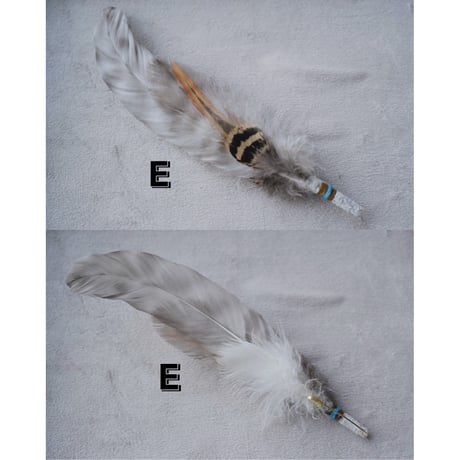 She Dances on Water, Unique and individual Feather Hat Pin