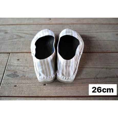 PORTER CLASSIC, ESPADRILLES (MEN'S) FRENCH VINTAGE FABRIC  LIMITED