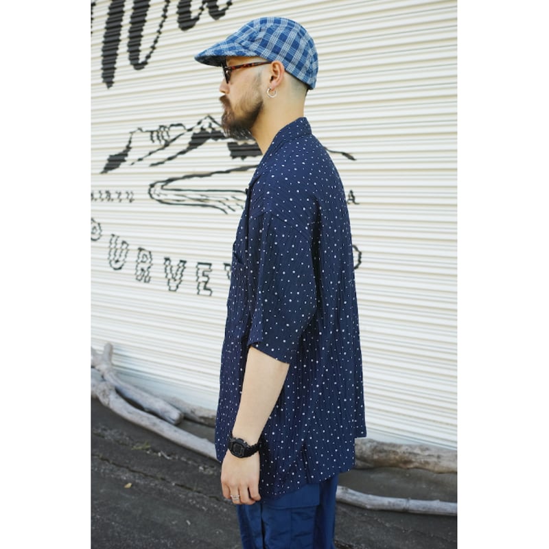 PORTER CLASSIC, ALOHA SHIRT CLASSY DOTS | Purve PORTER CLASSIC, ALOHA SHIRT CLASSY DOTS | Purve