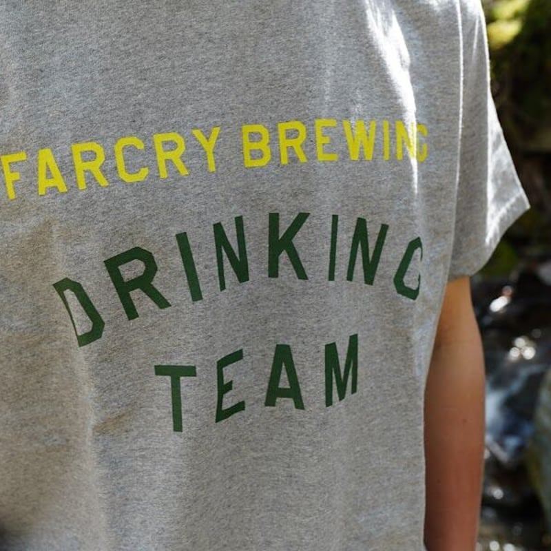 TACOMA FUJI RECORDS, FARCRY DRINKING TEAM TEE 2