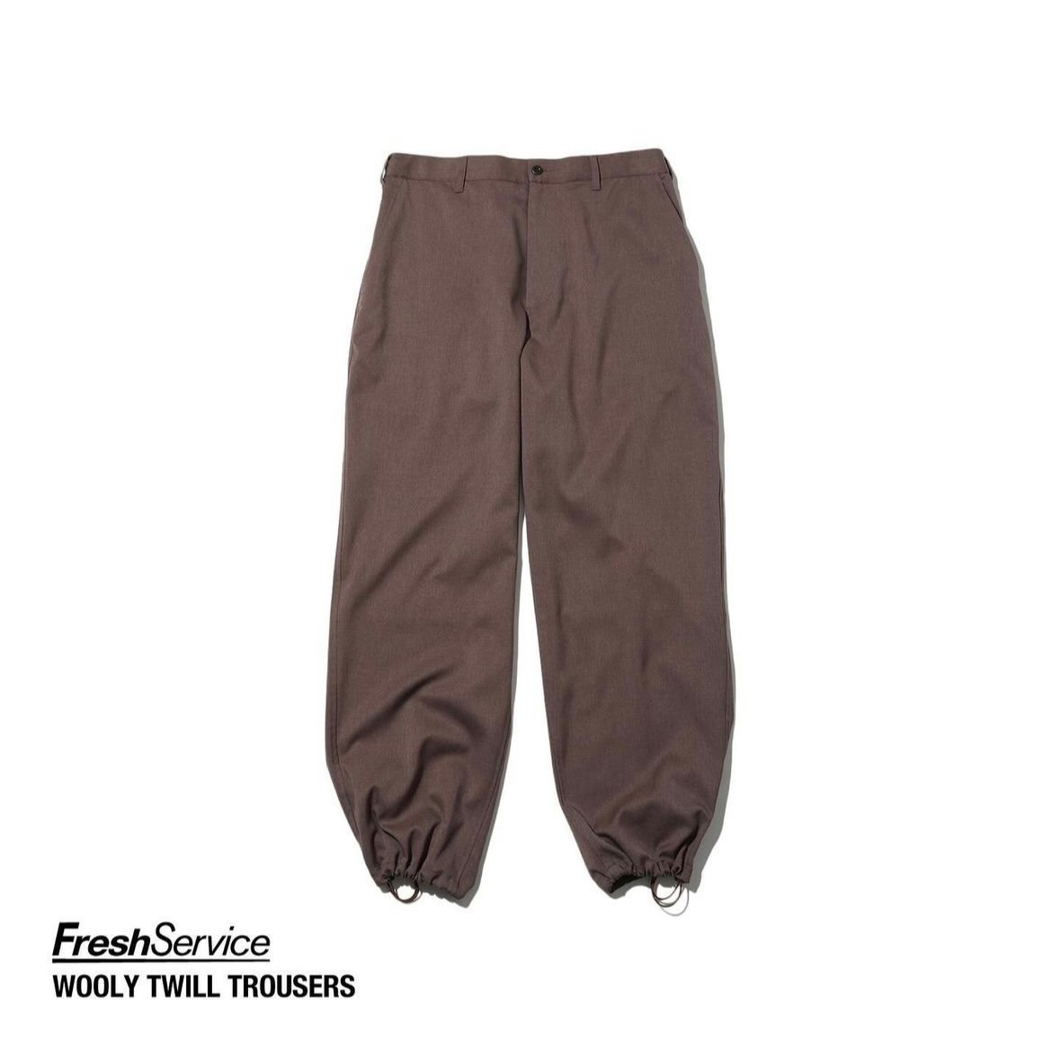 FreshService, WOOLY TWILL TROUSERS | Purveyors