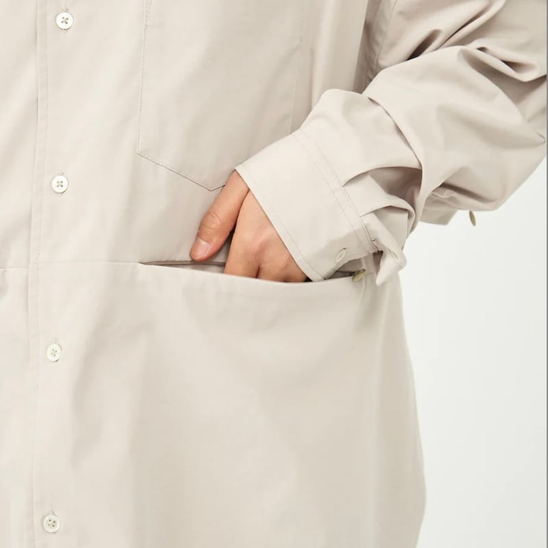 FreshService, STRECH MATTE TAFFETA BAND COLLAR
