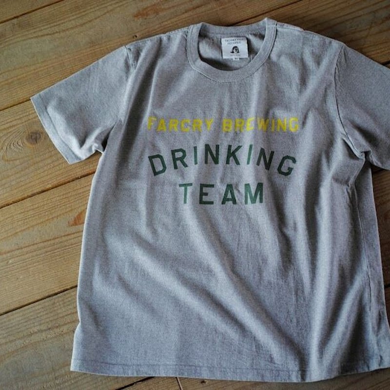 TACOMA FUJI RECORDS, FARCRY DRINKING TEAM TEE 2