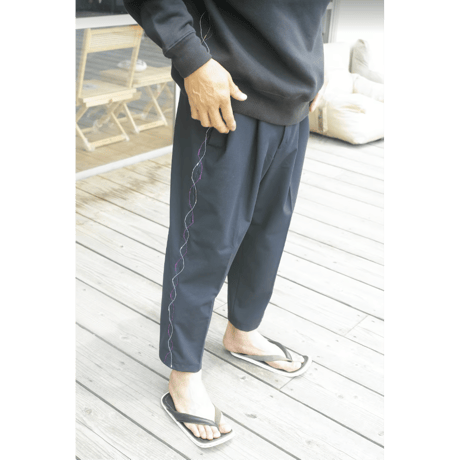 LeeMake, WAVE ST PANTS(ピースマーク刺繍ver)