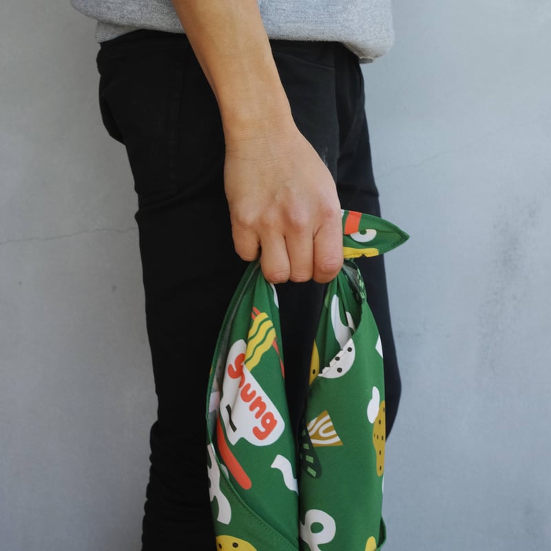 ラーメンやんぐxPurveyors 超撥水風呂敷 | Purveyors