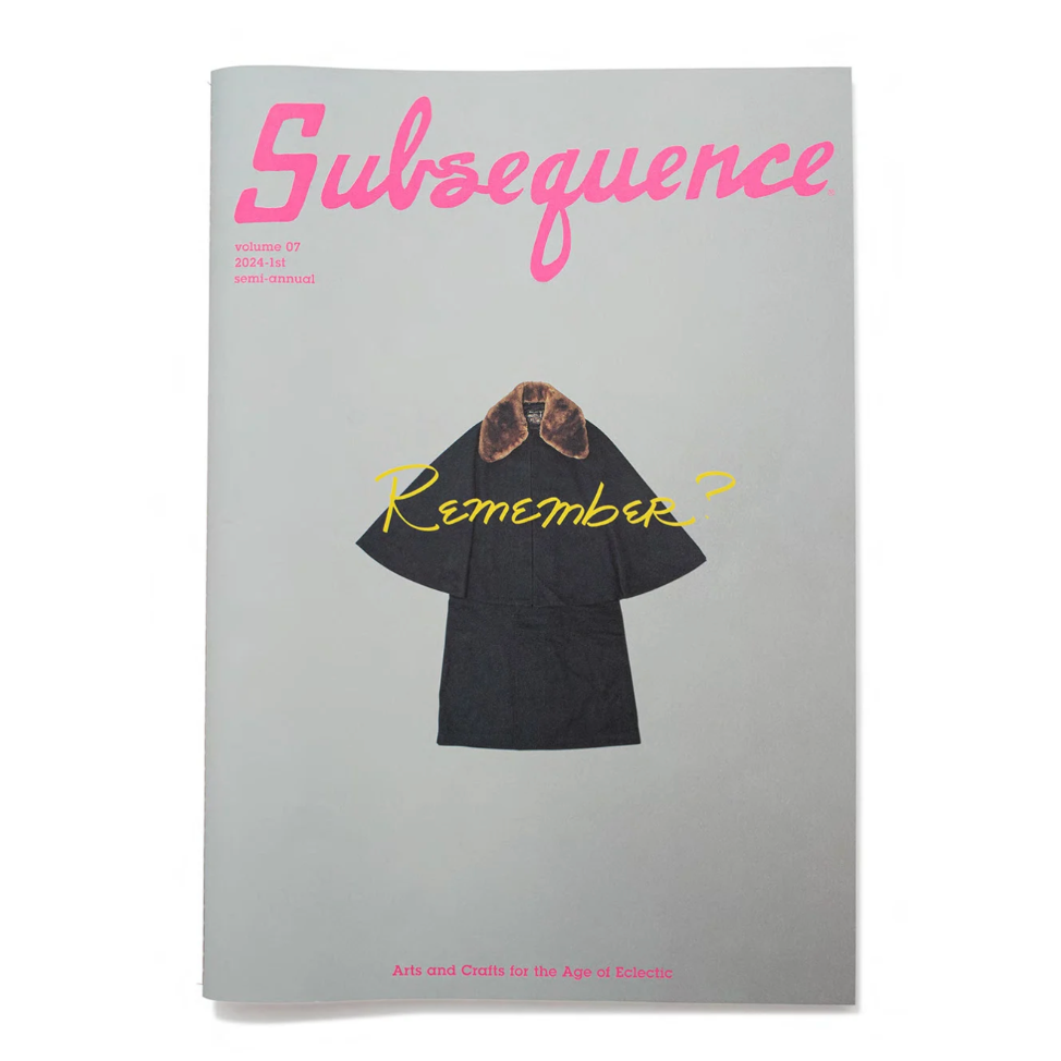 Subsequence Magazine Vol.7 | Purveyors