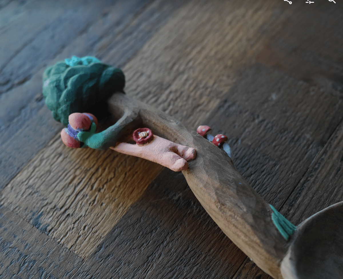 安彦年朗 万象匙 さじ スプーン 花 安彦年朗,大花匙S | Purveyors