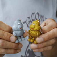 DUCKROW DEPART, FIGURE KEY HOLDER(メタルラメ)