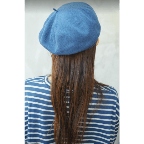 PORTER CLASSIC, H/W KNIT BERET (TRICOLORE)