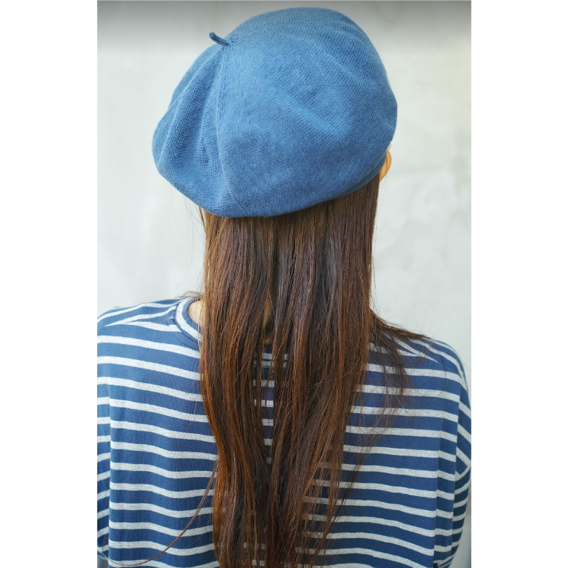 PORTER CLASSIC, H/W KNIT BERET (TRICOLORE) | Pu