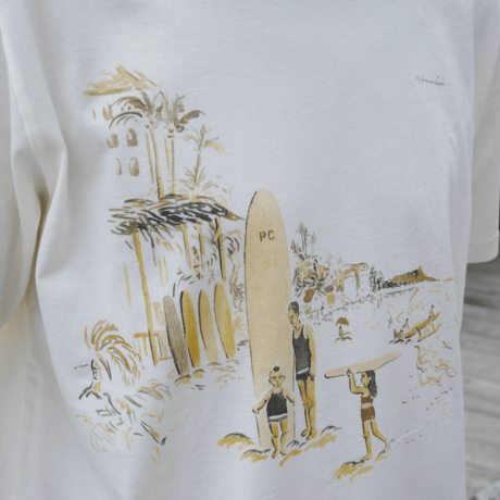 PORTER CLASSIC, T-SHIRT HAWAIIAN LOCAL FAMILY