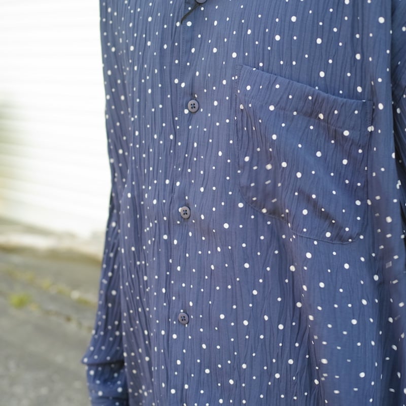 PORTER CLASSIC, ALOHA LONG SHIRT CLASSY DOTS | PORTER CLASSIC, ALOHA LONG SHIRT CLASSY DOTS |