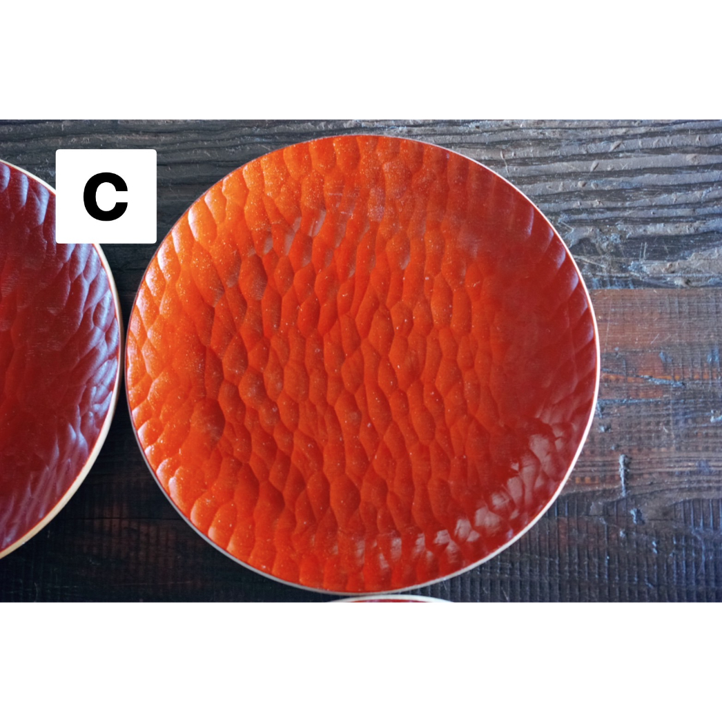 akihiro woodworks Urushi Hybrid Red プレート Akihiro Wood Works, Akihiro Plate Urushi Hybrid