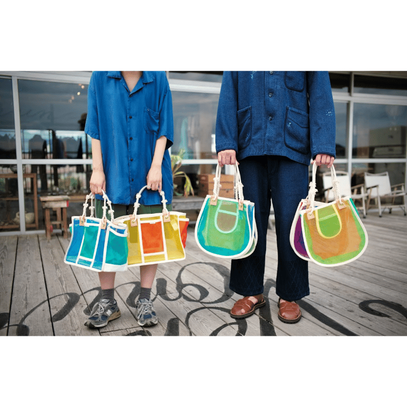 TARASUKIN BONKERS, みかん網のKNOT bag ''TOOL TOTE''