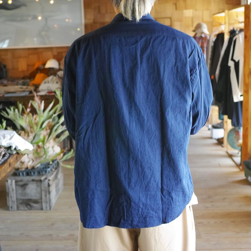 PORTER CLASSIC, ROLL UP VINTAGE GAUZE SHIRT | P...