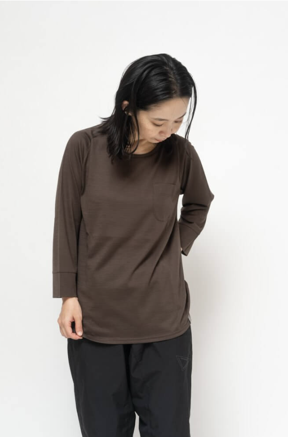 atelierBluebottle, Hiker's T-shirt 2024 (8sleev atelierBluebottle, Hiker's T-shirt 2024 (8sleev