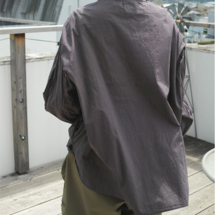 美品　holk ホーク　コットンリネン　プルオーバー シャツ　日本製 fit=scale-down,w=1200