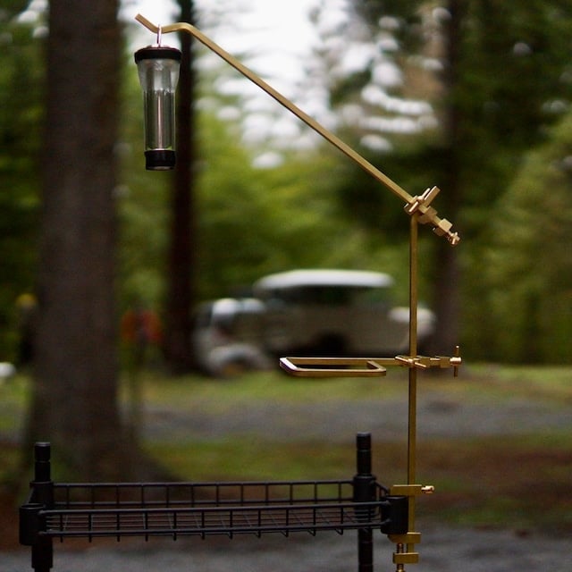 KALUGII, 真鍮製4wayランタンスタンド”変幻4在／ヘンゲンジザイ