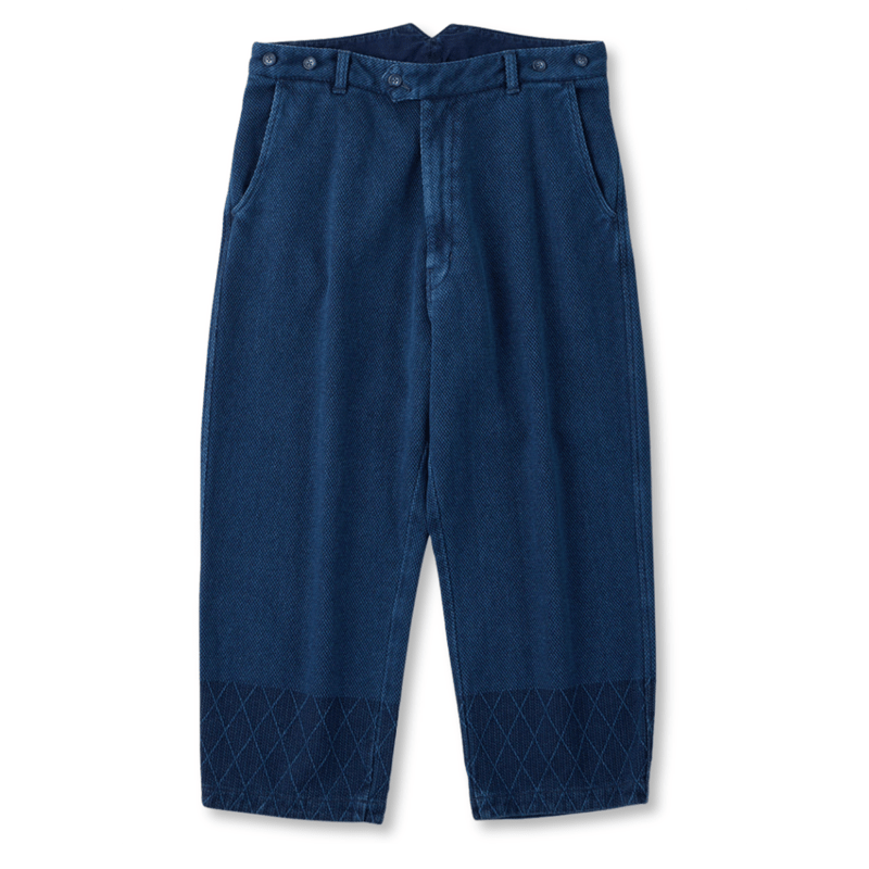 パンツ PORTER CLASSIC / KENDO PANTS SASHIKO PORTER CLASSIC ポータークラシック PC SASHIKO KENDO PANTS INDIGO