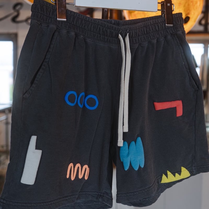 musica print works スウェットショートパンツ | Purveyors