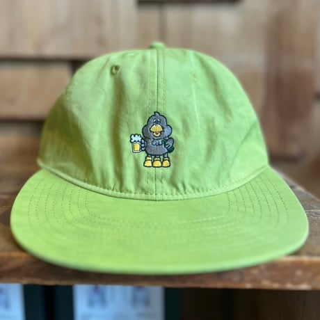 DUCKROW DEPART, DUCKROW 刺繍 FLAT.V CAP