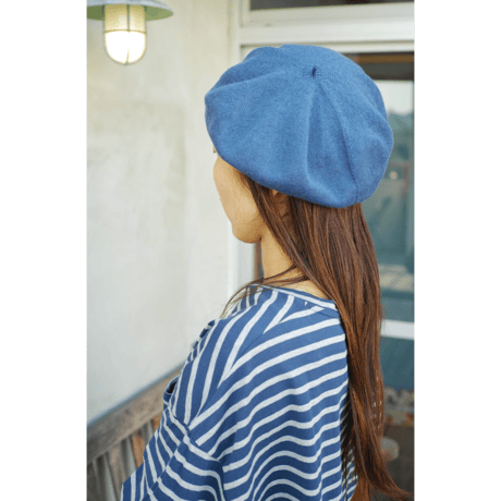 PORTER CLASSIC, H/W KNIT BERET (TRICOLORE)