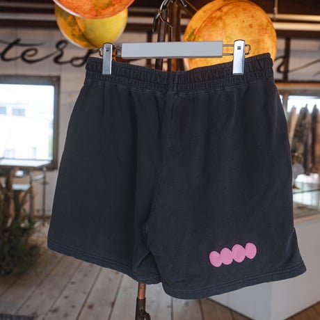 musica print works　スウェットショートパンツ