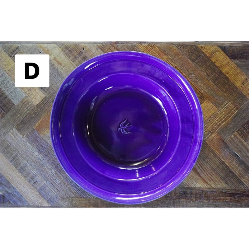 大江憲一、2段リム皿 L (トリ)Purveyors別注 | Purveyors