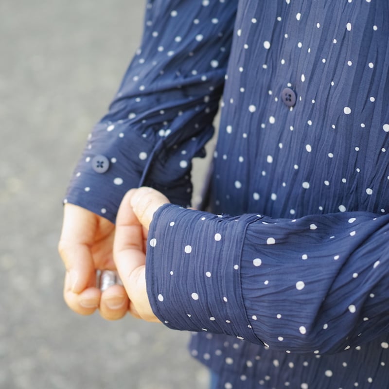 PORTER CLASSIC, ALOHA LONG SHIRT CLASSY DOTS | PORTER CLASSIC, ALOHA LONG SHIRT CLASSY DOTS |