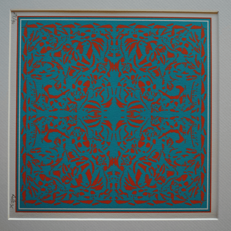 AlexanderLeeChang, draw and collage 25(Woodworks)