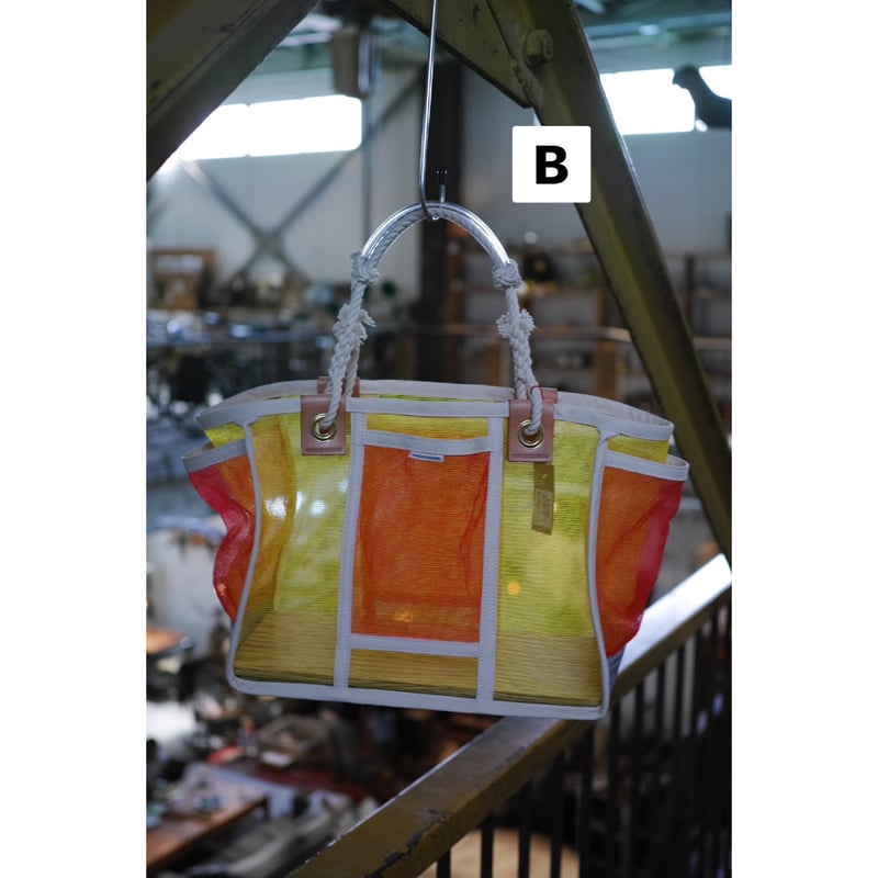 みかん　バッグ TARASUKIN BONKERS, みかん網のKNOT bag ''TOOL TOTE''