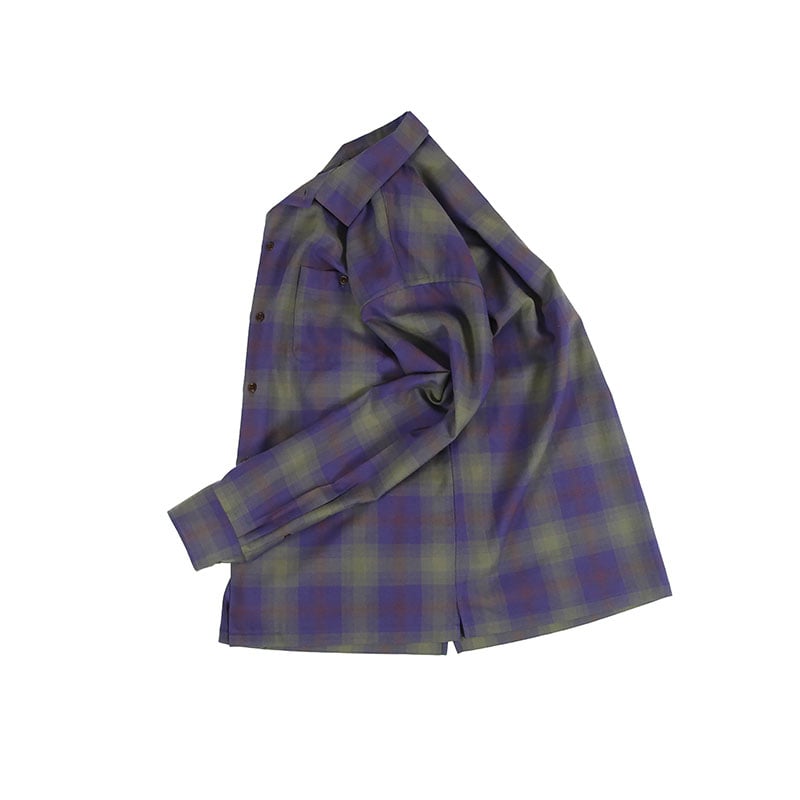 BROWN by 2-tacs,Open collar（L/S） | Purveyors