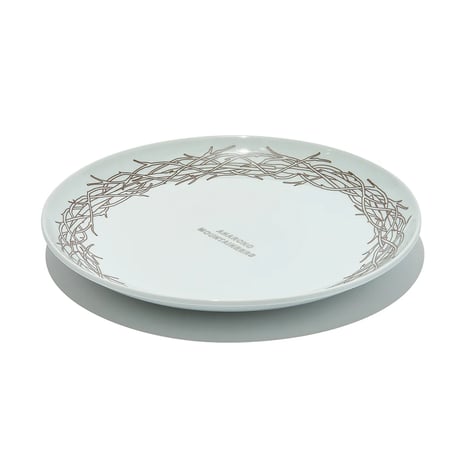 Mountain Research Little Summer Camp,Large Plate