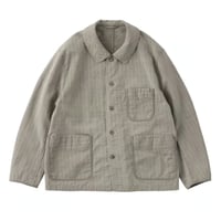 PORTER CLASSIC, KOGIN SHIRT JACKET (WHITE CUSTO