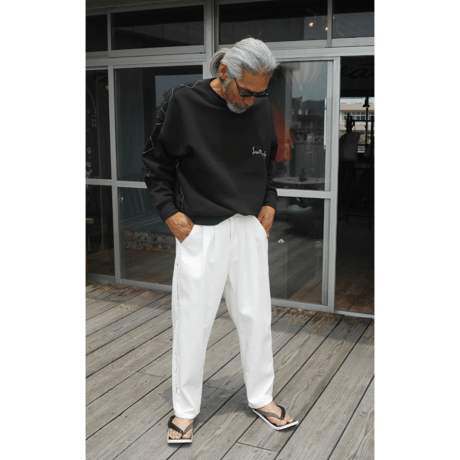 LeeMake, WAVE ST SWEAT(魚刺繍ver)