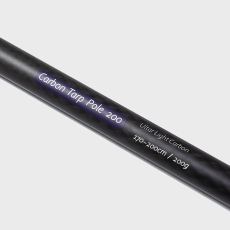 ZEROGRAM,CARBON TARP POLE 170-200