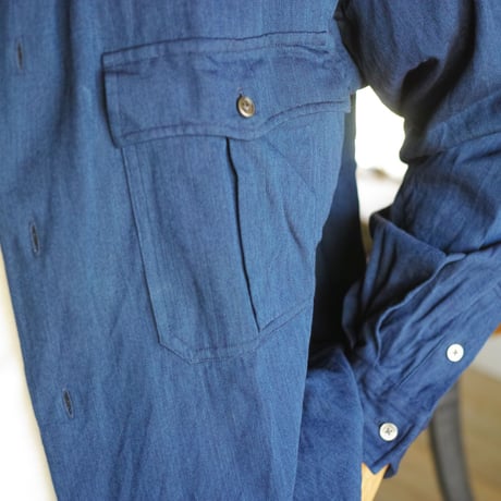 PORTER CLASSIC, ROLL UP VINTAGE GAUZE SHIRT