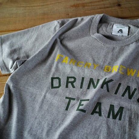 TACOMA FUJI RECORDS, FARCRY DRINKING TEAM TEE 2023 ver