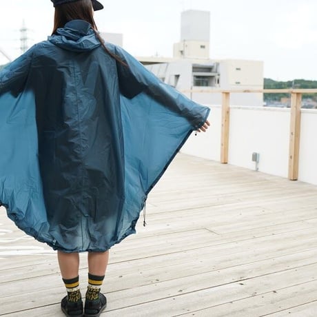 FAIRWEATHER,packable rain poncho