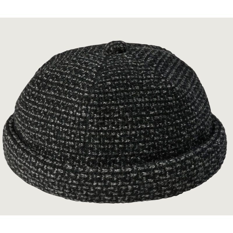 PORTER CLASSIC, TWEED KNIT FISHERMAN'S CAP | Pu PORTER CLASSIC, TWEED KNIT FISHERMAN'S CAP | Pu