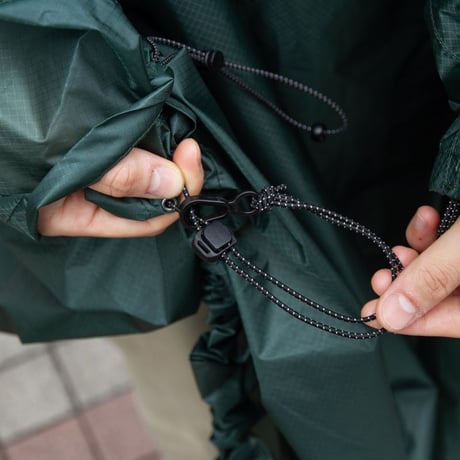 FAIRWEATHER,packable rain poncho