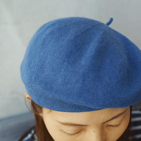 PORTER CLASSIC, H/W KNIT BERET (TRICOLORE)