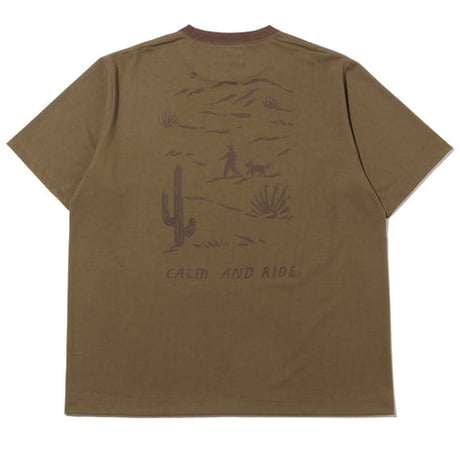 CALM AND RIDE, TRAVEL T-SHIRTS DESERT